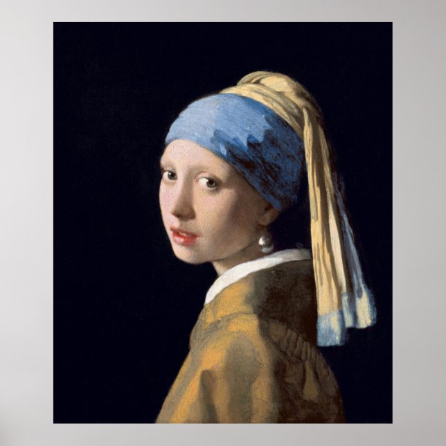 Girl With a Pearl Earring Poster (Front)