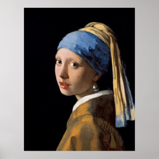Girl with a Pearl Earring Poster