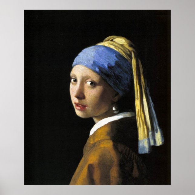 Girl With a Pearl Earring Poster (Front)