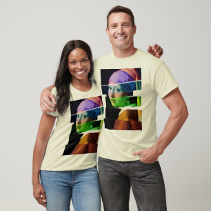 Girl with a pearl earring SPLICED T-Shirt