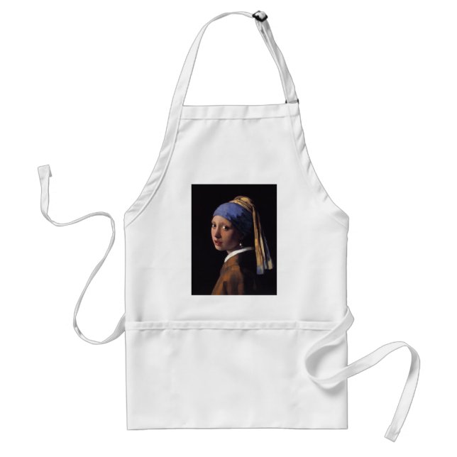 Girl with a Pearl Earring Standard Apron (Front)