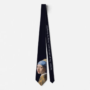 Girl with a Pearl Earring Tie