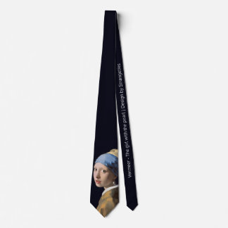 Girl with a Pearl Earring Tie