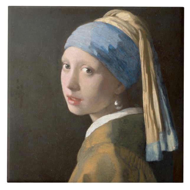 Girl with a pearl earring  tile (Front)