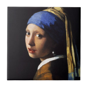 Girl with a Pearl Earring Tile