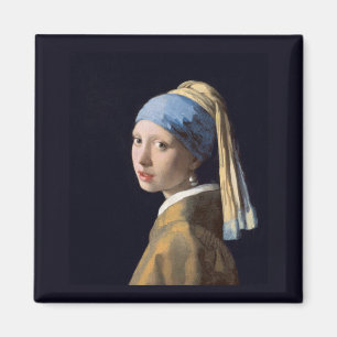Girl with a Pearl Earring, Vermeer Magnet