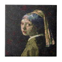 Girl With A Strawberry Earring Fine Art Spoof 