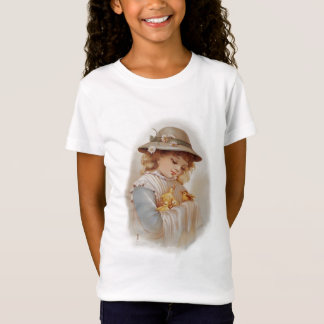 Girl with Baby Ducks T-Shirt