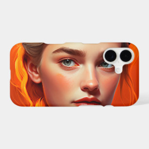 Girl with blue eyes