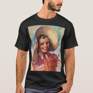 Girl with Bonnet T-Shirt