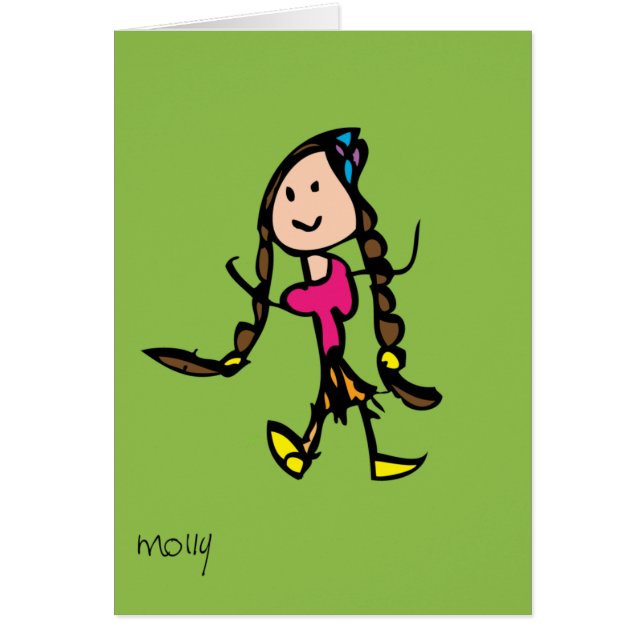 Girl with Braids (Front)