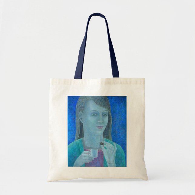 Girl with Chocolate 2011 Tote Bag (Front)