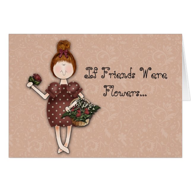 Girl with Flowers (Front Horizontal)