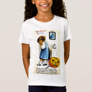 Girl with Jack o' Lantern T-Shirt