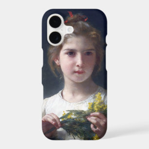 Girl with Mimosa, Bouguereau