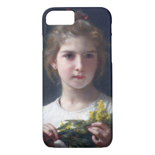 Girl with Mimosa, Bouguereau iPhone 8/7 Case