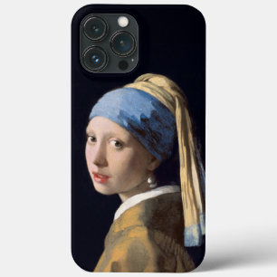 Girl with pearl earring 1665 Johannes Vermeer iPhone 13 Pro Max Case
