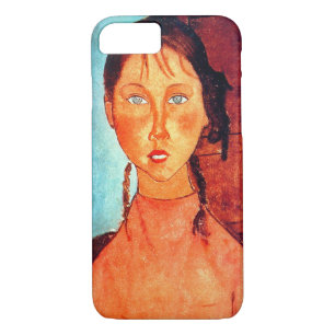 Girl with Pigtails, Modigliani iPhone 8/7 Case