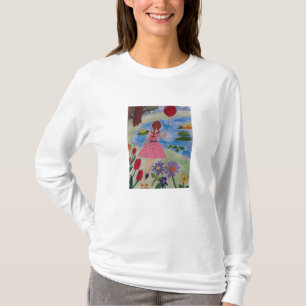 Girl With Red Balloon Long Sleeve T-Shirt