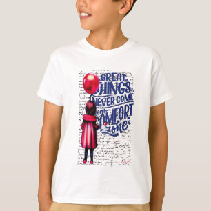 Girl with red balloon  T-Shirt