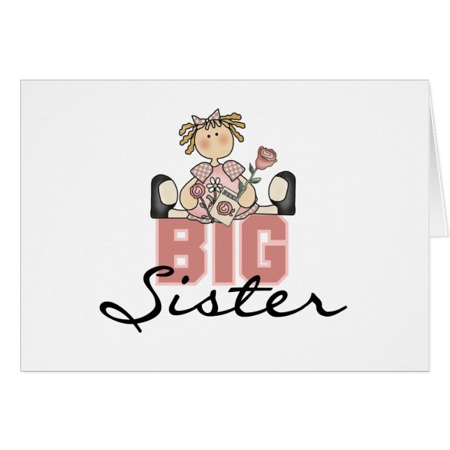 Girl with Roses Big Sister (Front Horizontal)