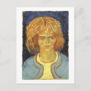 Girl with Ruffled Hair, Vincent Van Gogh Postcard