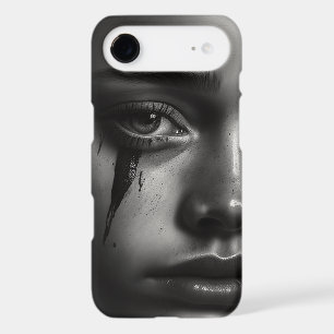 Girl with tears