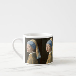 Girl with the Pearl Earring Espresso Cup
