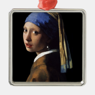 girl with the pearl earring metal tree decoration