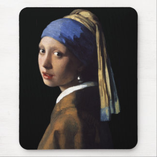 girl with the pearl earring mouse mat