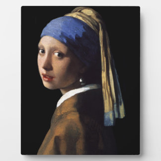 girl with the pearl earring plaque