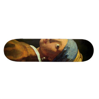 Girl with the Pearl Earring Skateboard
