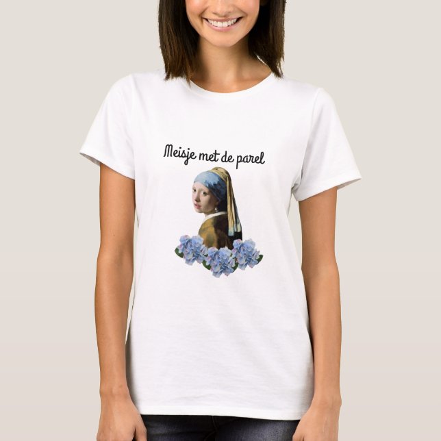 Girl with the pearl T-Shirt (Front)