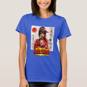 Girl With The Red Bandanna Our Hero Music Concert T-Shirt