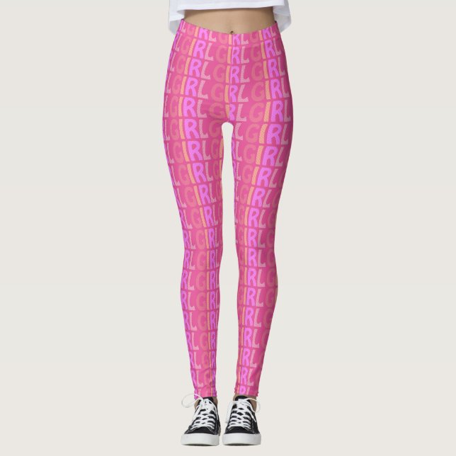 Girl Women's Leggings (Front)