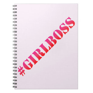 #GirlBoss - Fun quote Notebook