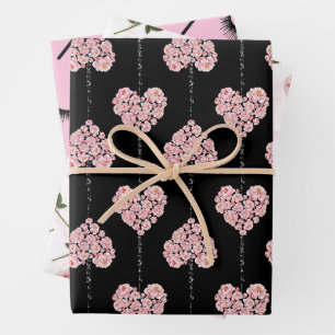 GIRLBOSS SPRING PATTERN WRAPPING PAPER SHEET