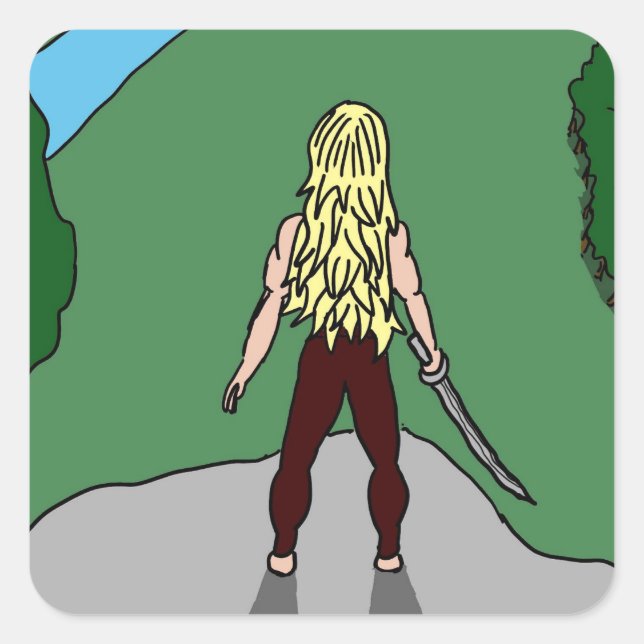 Girlfighter Sticker (Front)