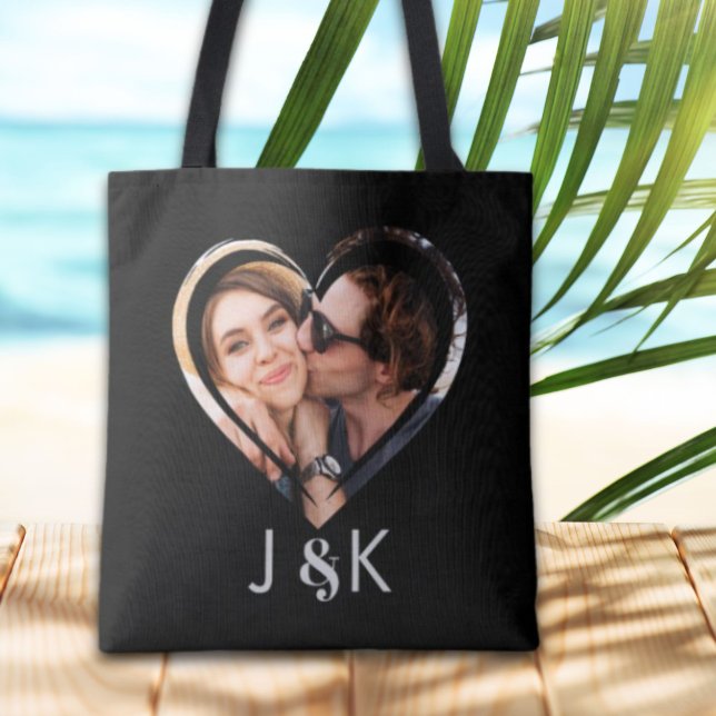Girlfriend Boyfriend Dating Couple Photo Collage Tote Bag (Girlfriend Boyfriend Dating Couple Photo Collage Tote Bag)