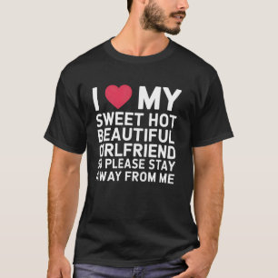 Girlfriend Boyfriend Funny Matching Couple Relatio T-Shirt