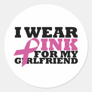 girlfriend classic round sticker