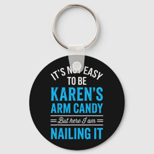 Girlfriend Couple Not Easy Being Be S Partner Key Ring