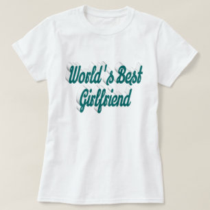 Girlfriend green script T-Shirt
