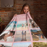 Girlfriend I Will Love You Photo Collage Fleece Blanket<br><div class="desc">Give your girlfriend something special this christmas or any other occassion! Wrap them up in this gorgeous photo collage blanket with text that reads 'GIRLFRIEND I WILL ALWAYS LOVE YOU'. The font style,  size and colour can be changed by clicking on the customise further link after personalising.</div>