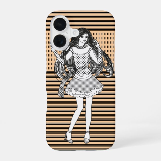 girlfriend iPhone 16 case (Back)