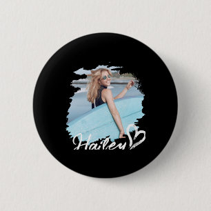 Girlfriend Nge Heart Simple Modern Cool Photo 6 Cm Round Badge