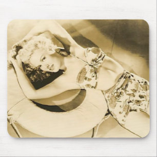 Girlfriend of Marilyn Monroe Mouse Mat