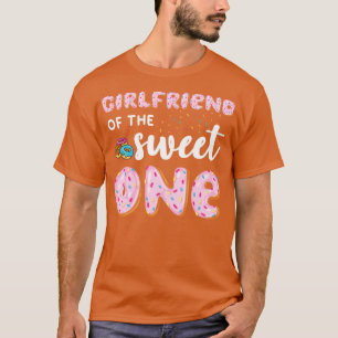 Girlfriend Of The Sweet One Doughnut Birthday T-Shirt