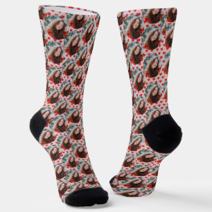 Girlfriend Photo Couple Gift for Boyfriend Socks