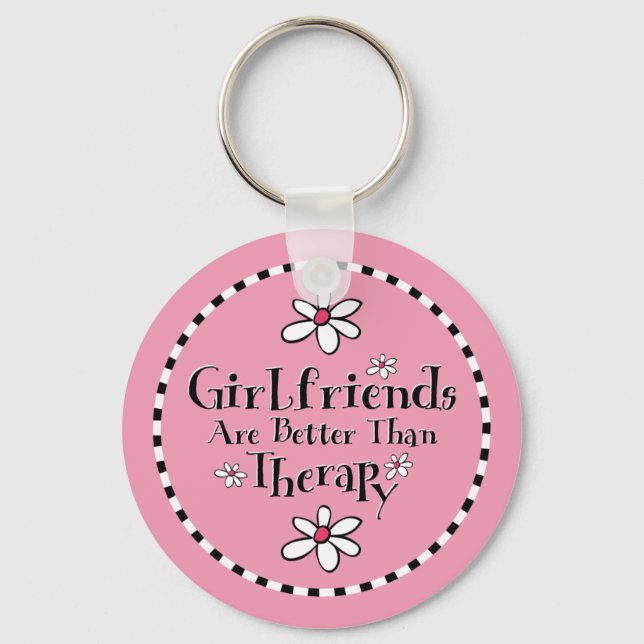 Girlfriend Therapy Key Ring (Front)